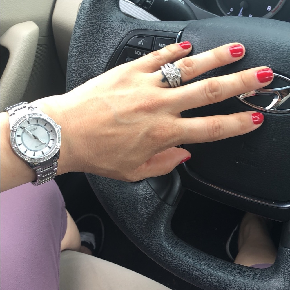 Kay Jewelers white gold Diamond Ring Set